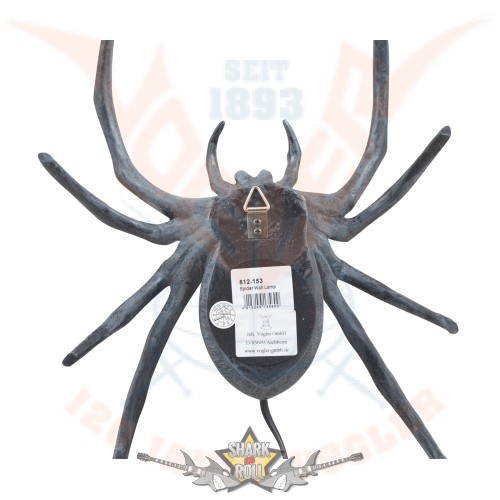 Spider wall lamp electric - pók fali lámpa elektromos. 812-153.  pók figura