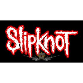 Slipknot  -  Logo.  10 x 5.  felvarró
