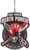 Five Finger Death Punch - Hanging Xmas Decoration 9.5cm. B5774U1  függő fantasy dísz,  /karácsonyi/