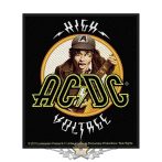   AC/DC -  Standard Printed Patch - High Voltage Angus.   hímzett felvarró