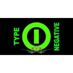 Type O Negative  -  Logo.  10 x 5.  felvarró