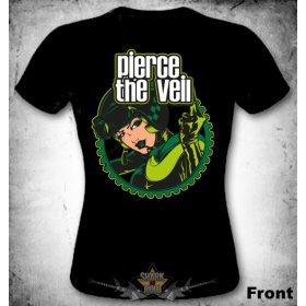 PIERCE THE VEIL - Logó artwork.   női póló