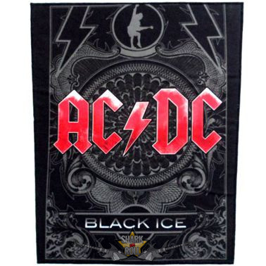 AC/DC - Black ice.  Back Patch, hátfelvarró.   