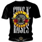   Guns N Roses - Classic Vintage Logo.  FG.005.    férfi zenekaros póló
