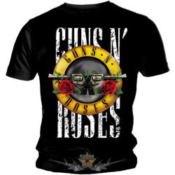 Guns N Roses - Classic Vintage Logo.  FG.005.    férfi zenekaros póló
