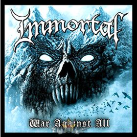 IMMORTAL - WAR AGAINST ALL.  SG. felvarró