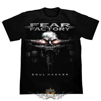 FEAR FACTORY - SOUL HACKER.   férfi zenekaros póló