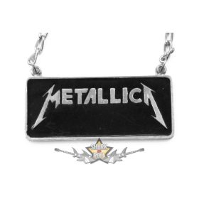METALLICA - Logo. VINTAGE  fém nyaklánc, medál METALLICA - Logo. VINTAGE  fém nyaklánc, medál