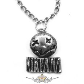 NIRVANA - Smiley logo.  fém medál