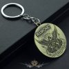 RAMONES - Keyring (Presidential Seal). TU.   import fém kulcstartó