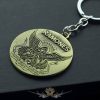 RAMONES - Keyring (Presidential Seal). TU.   import fém kulcstartó