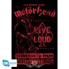 MOTORHEAD - Poster Maxi 91.5x61 - Live and loud.  GBYDCO170  .  plakát, poszter