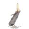 Wolf Call IHowling - White Wolf füstölőtartó 27,8cm. H2516G6.  Füstölő égő, illatosító