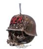 Slayer - Skull Hanging Ornament 8cm. B5966V2.   függő fantasy dísz,  /karácsonyi/