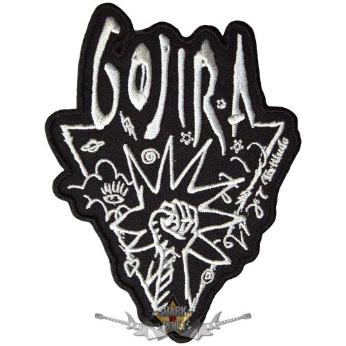 Gojira -  Power Glove.  GOJPAT03.  * EXTRA PRÉMIUM *.  hímzett felvarró