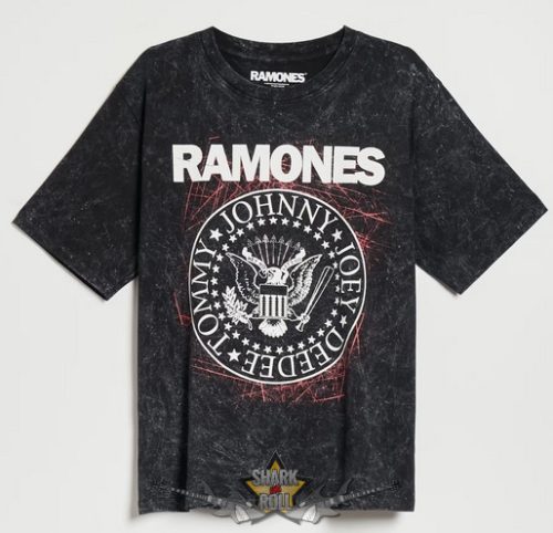 RAMONES - CLASSIC LOGO   férfi zenekaros póló