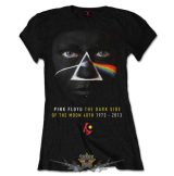   Pink Floyd - Ladies T-Shirt . Dark Side of the Moon . 40. JUBILEUM.  Ritka import zenekaros női póló
