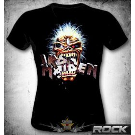 IRON MAIDEN - EDDY HEAD  MT.126.  női póló