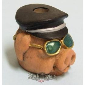   Biker Butt Headz - Motoros disznó.   füst elnyelő figura, toll és ceruzatartó.