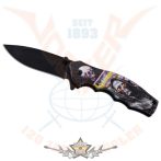   Knife with Grim Reaper.Death.  L.20. KI. 9 cm. 774-9075.  hobby kés, bicska, tőr, dísztárgy