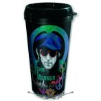 The Beatles -  John Lennon Travel Mug: Beret. utazó pohár.