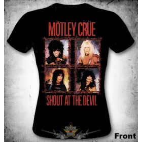 MÖTLEY CRUE - Shout at the devil.  női póló