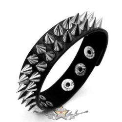 2.Soros. Mini Tüske szegecs karkötő -  mini tüskés karkötő.10mm. csuklópánt.  JVP