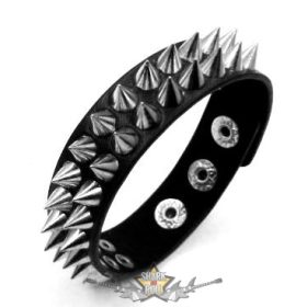   2.Soros. Mini Tüske szegecs karkötő -  mini tüskés karkötő.10mm. csuklópánt.  JVP