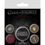 GAME OF THRONES - THE FOUR GREAT HOUSES.   jelvényszett
