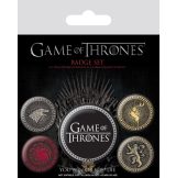 GAME OF THRONES - THE FOUR GREAT HOUSES.   jelvényszett