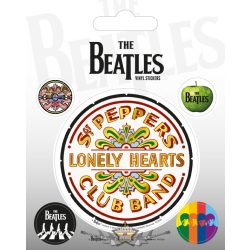 THE BEATLES (SGT. PEPPER). Vinyl stickers. matrica szett