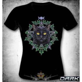 Black Cat - Witches.  MT.57.  nöi fantasy póló