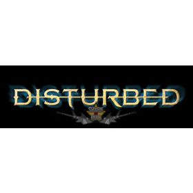 Disturbed  -  Logo.  10 x 3.  felvarró Disturbed  -  Logo.  10 x 3.  felvarró