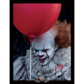   IT (Pennywise Balloon). keretezett kép. 30 x 40 Collector Print