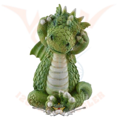 Evil Dragon. 3 db. szett. Nem lát, nem hall, nem beszél. 837-9638 . fantasy figura