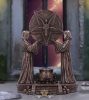 Baphomet - Bronz Baphomet oltárdísze 18,5 cm.   fantasy figura, asztali dísz