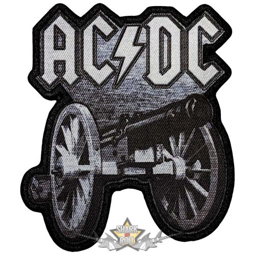 AC/DC -  For Those About To Rock.  ACDCPAT24   * EXTRA PRÉMIUM *.  hímzett felvarró