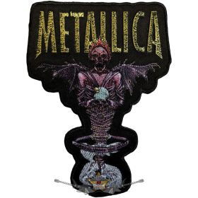   Metallica - Woven Patch.  King Nothing Vintage  * EXTRA PRÉMIUM *.2026.   hímzett felvarró