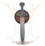   THOR hammer * Viking Dagger with wooden. 774-362.   hobby kés, bicska, tőr, dísztárgy