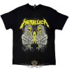 Metallica - Unisex T-Shirt.  Sanitarium (Black) (Back Print)  férfi zenekaros póló