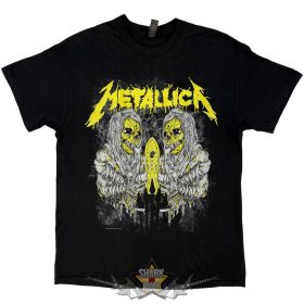   Metallica - Unisex T-Shirt.  Sanitarium (Black) (Back Print)  férfi zenekaros póló