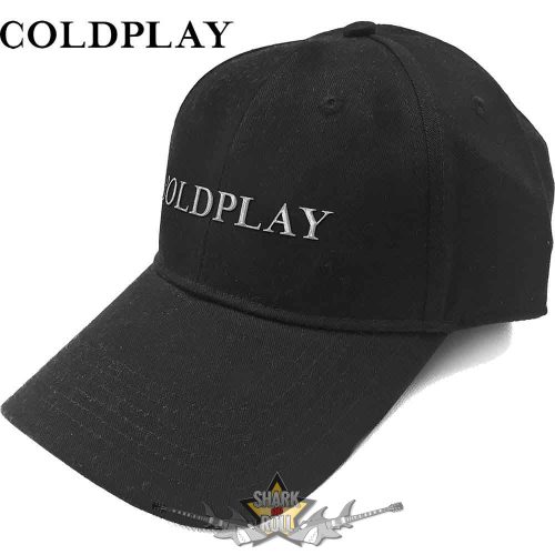 Coldplay - Unisex Baseball Cap - White Logo .   baseball sapka