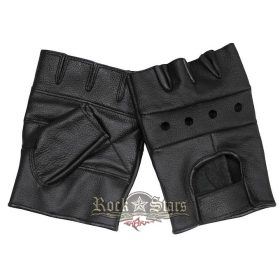 DELUXE  ujjatlan bőr kesztyü