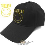   Nirvana - Unisex Baseball Cap - Logo & Smiley  baseball sapka