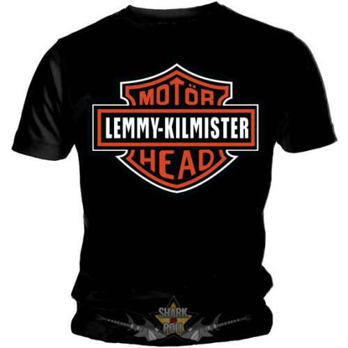 MOTORHEAD - LEMMY Harley logo   férfi zenekaros  póló. 