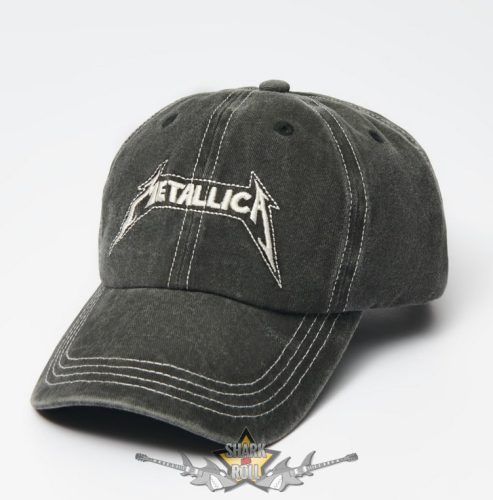 METALLICA -  logo. Cap Baseball Grey.  baseball sapka