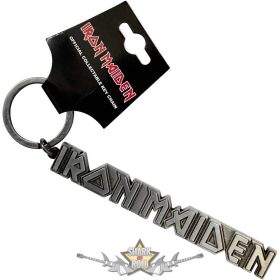   Iron Maiden - Keychain.  Logo Without Tails.  import fém kulcstartó