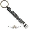 Iron Maiden - Keychain.  Logo Without Tails.  import fém kulcstartó