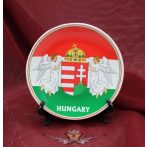 Magyarország - Angyal címer  tányér.