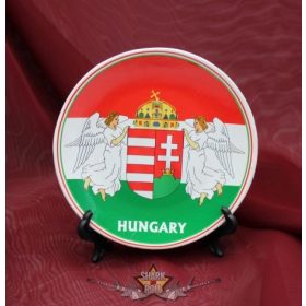 Magyarország - Angyal címer  tányér.